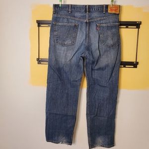 Levi's 550 38x32 Blue Jeans